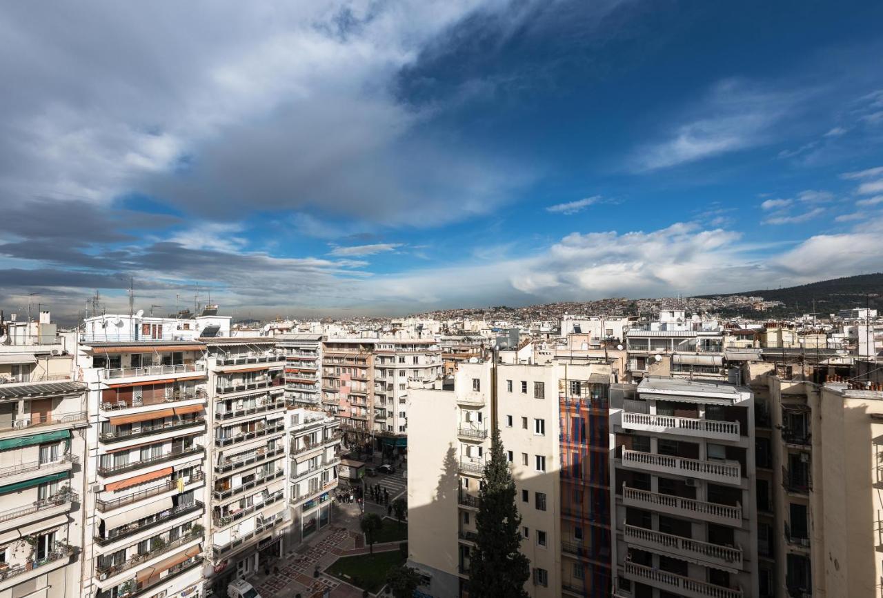 Penthouse Level 9, Nilie Hospitality Mgmt Appartement Thessaloniki Buitenkant foto