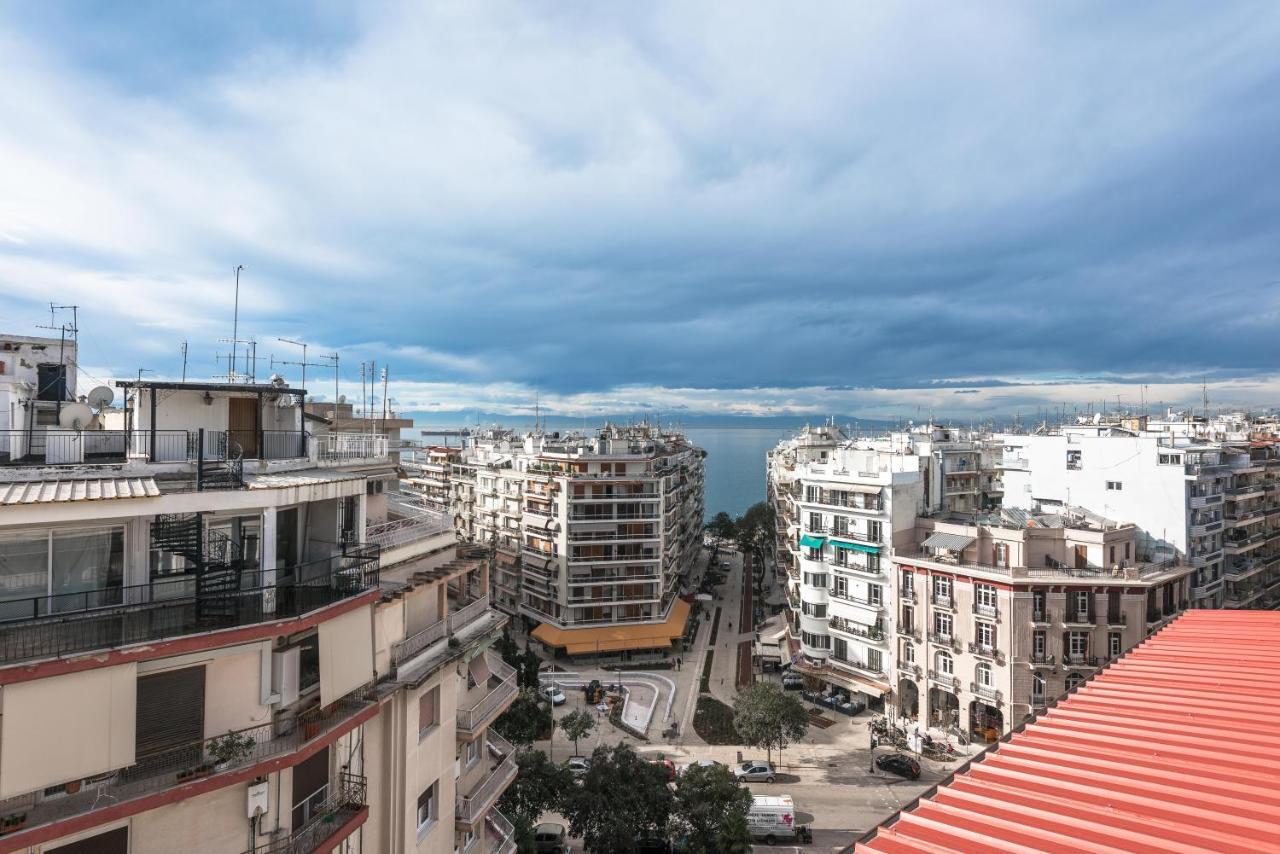 Penthouse Level 9, Nilie Hospitality Mgmt Appartement Thessaloniki Buitenkant foto